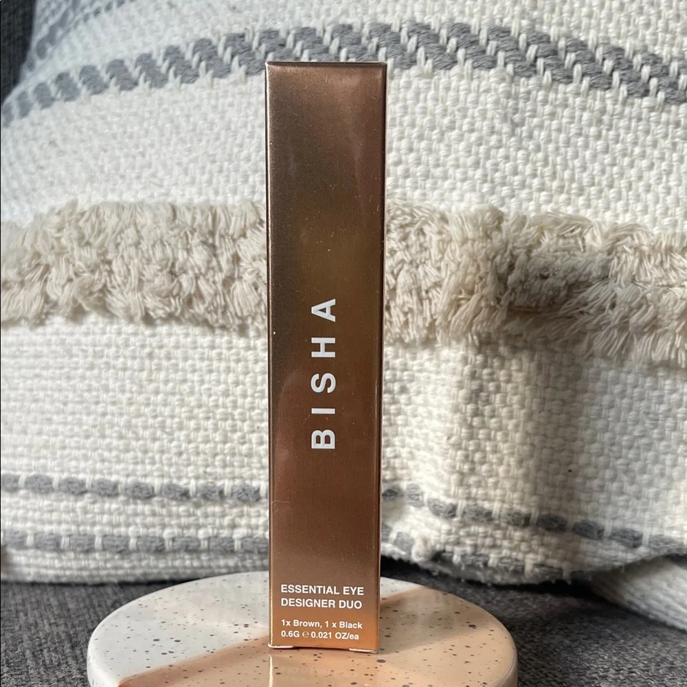 BISHA Essential Eye Designer Duo Eye Liner Set in Downtown Black & Uptown Brown